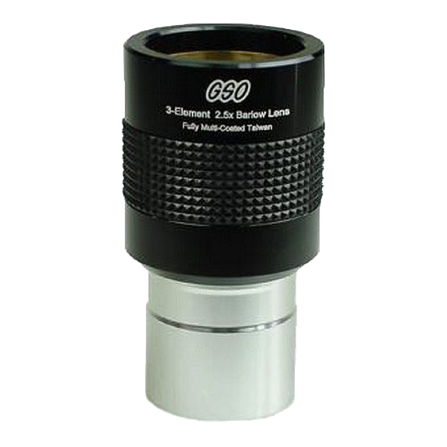 Линза Барлоу GSO 2,5х, multi-layer coating, 1,25''