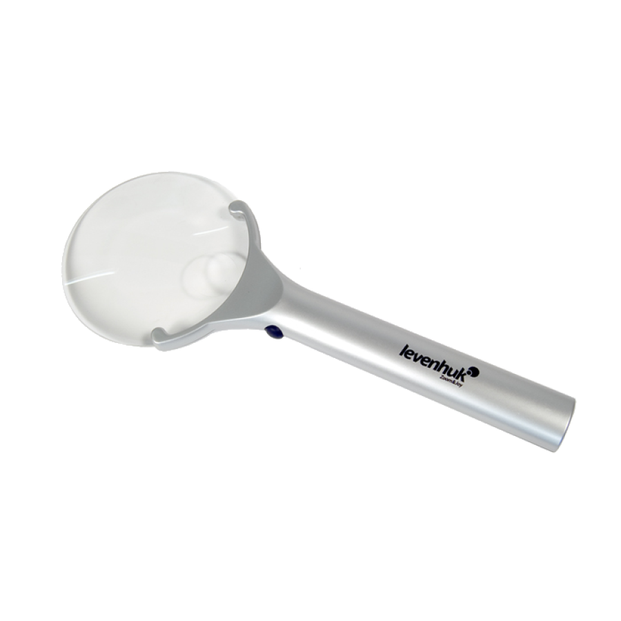 Лупа Levenhuk Zeno 50, 2,2/4,4x, 88/21 мм, 2 LED