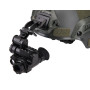 Прибор ночного видения Carbon NVG10 с креплением на тактический шлем