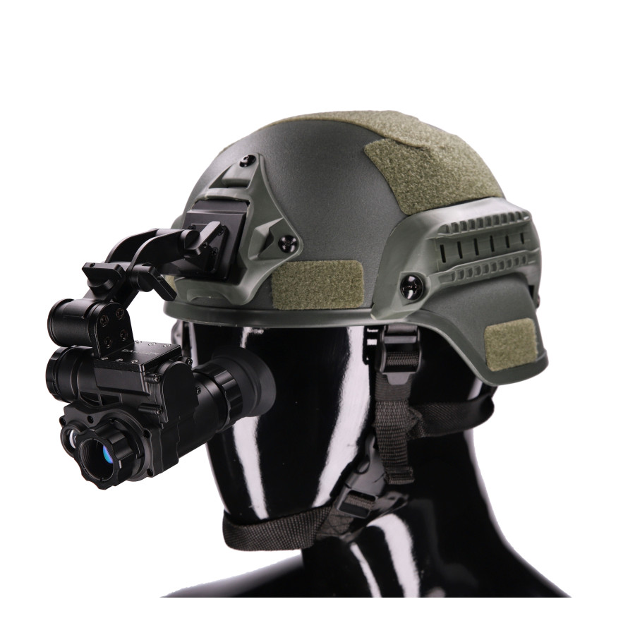 Прибор ночного видения Carbon NVG10 с креплением на тактический шлем