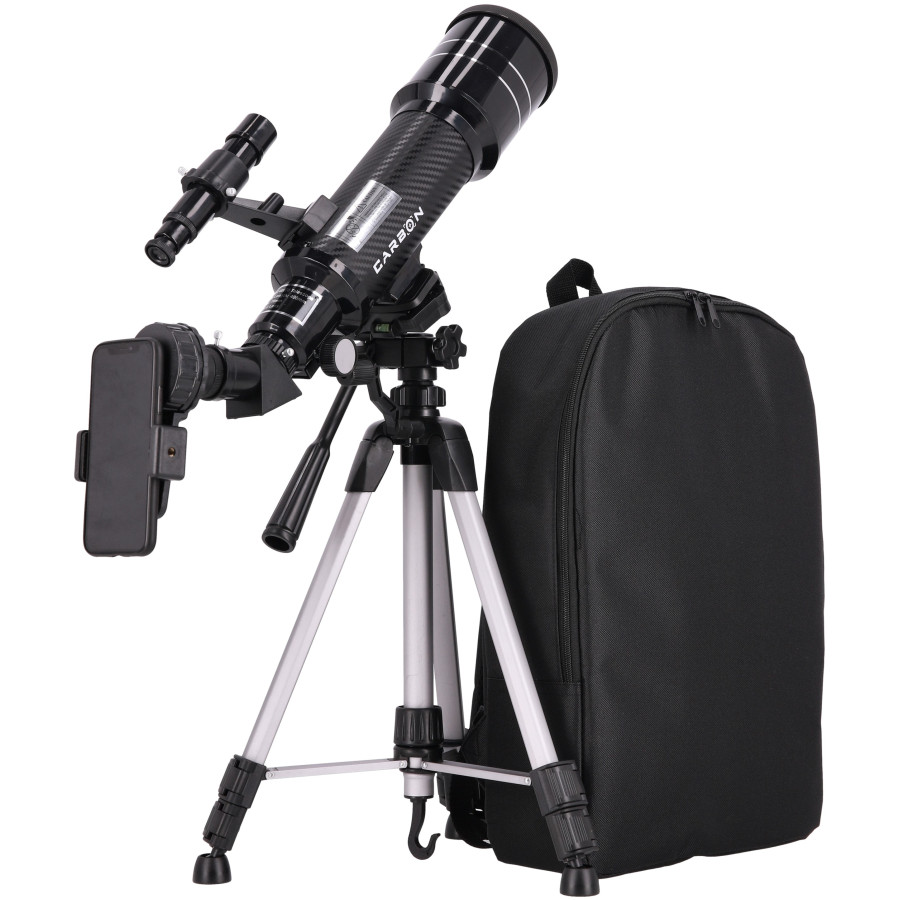 Телескоп Carbon 70/400 AZ с рюкзаком