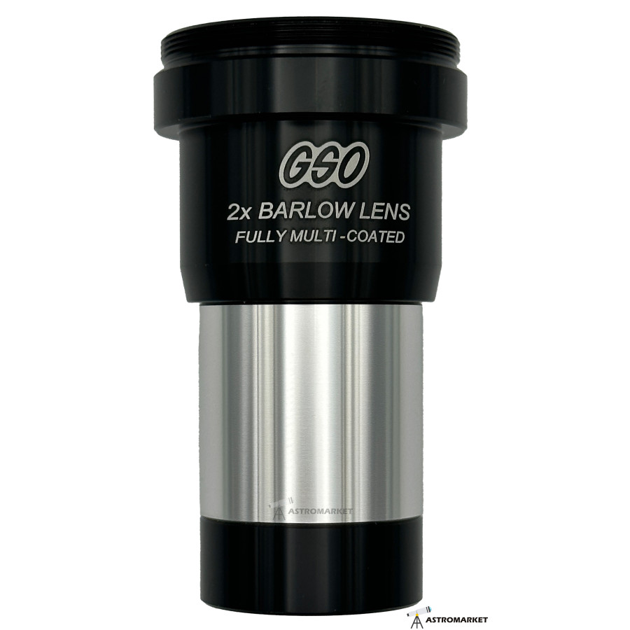 Линза Барлоу GSO 2x, multi-layer coating, с адаптером для камер, 1.25"
