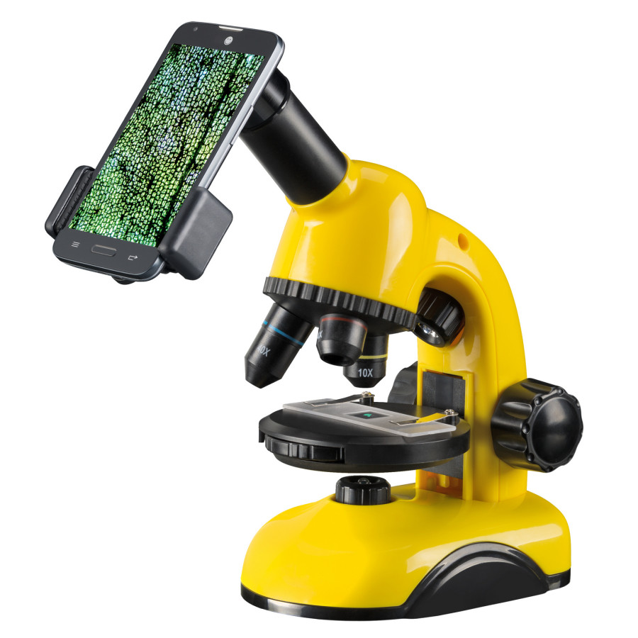 Микроскоп National Geographic Biolux 40x-800x с адаптером для смартфона (9039500)