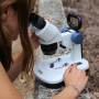 Микроскоп Optika Stereomicroscope with fixed arm 20x-40x (SFX-51)