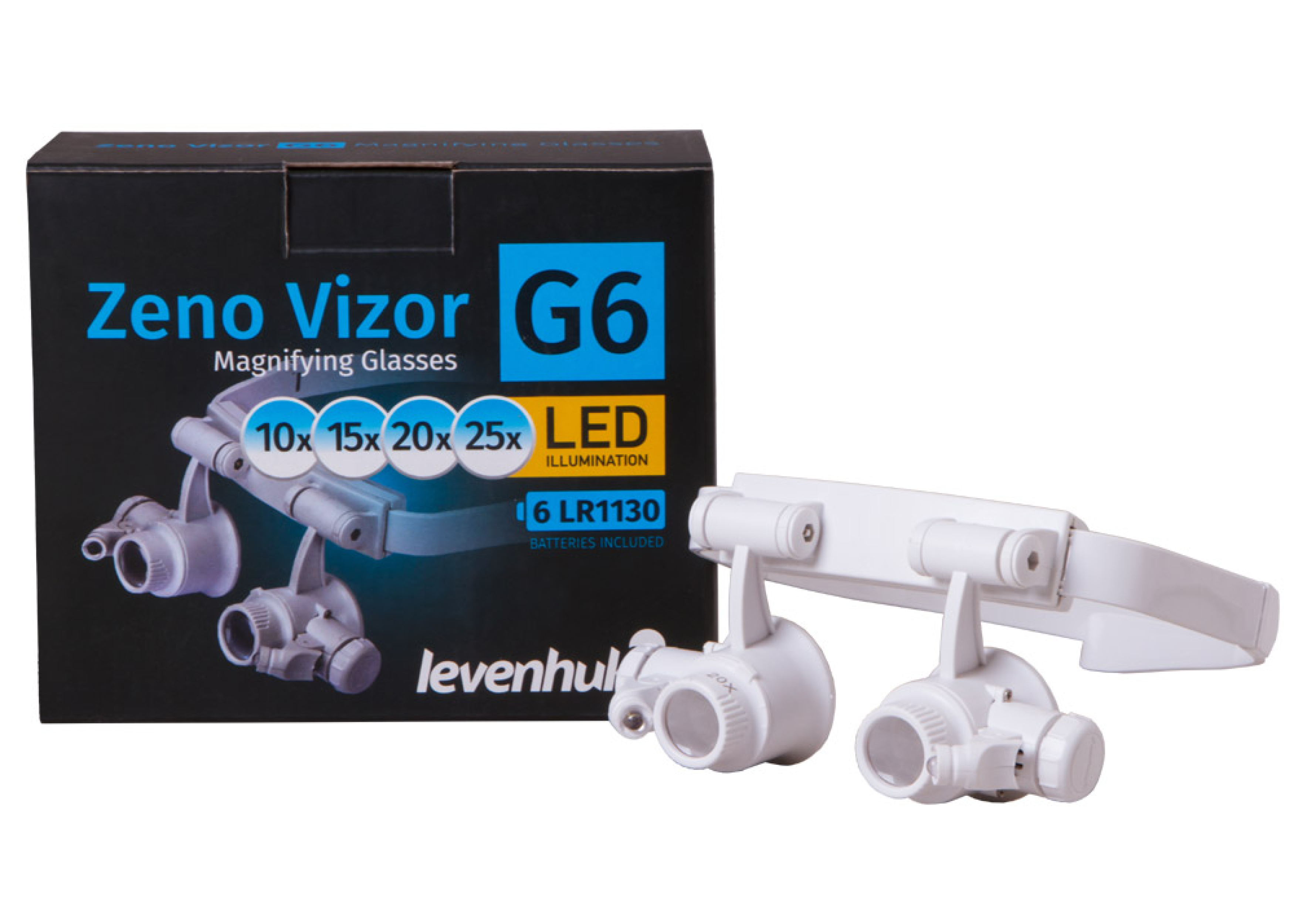 Лупа-очки Levenhuk Zeno Vizor G6