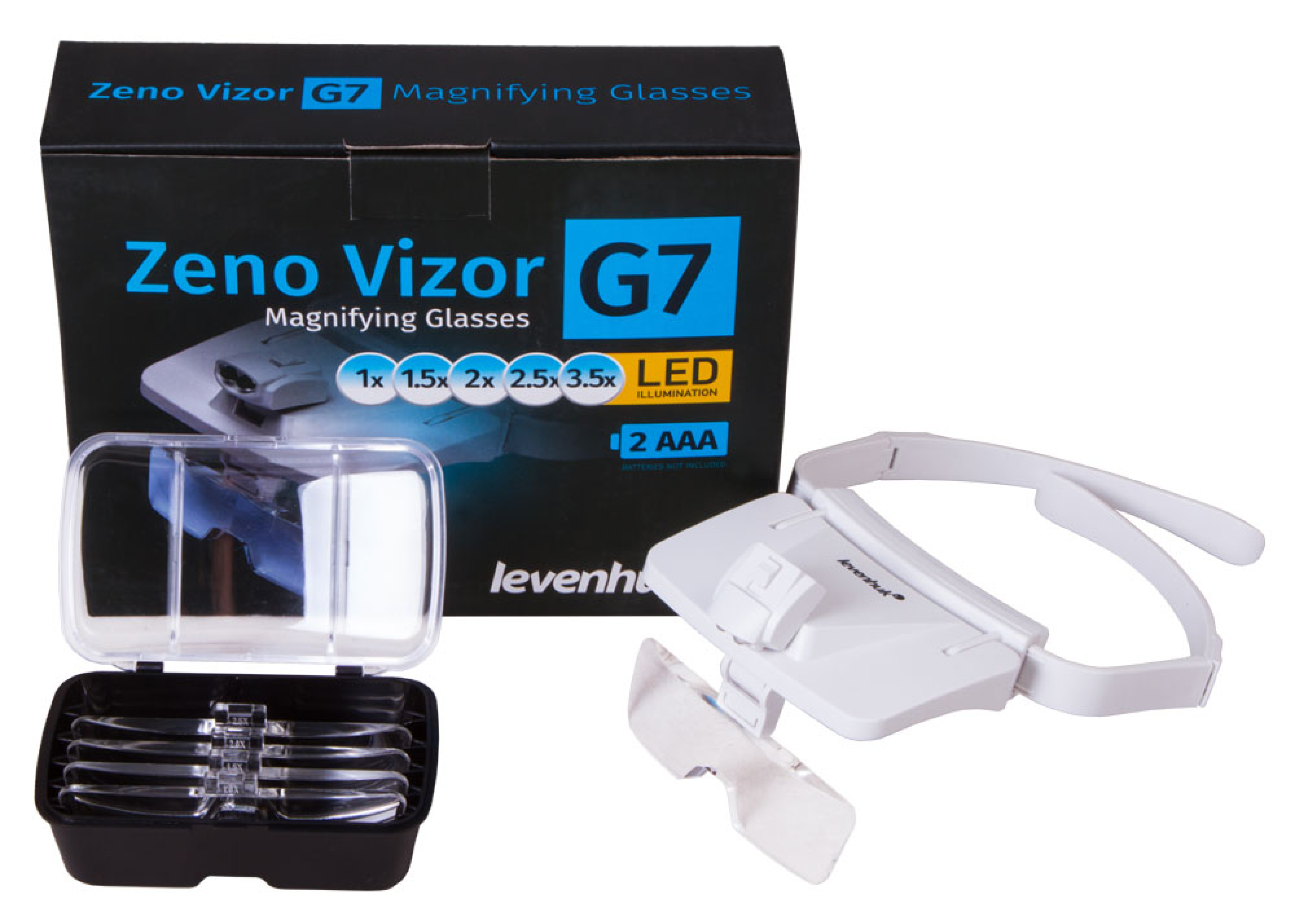 Лупа-очки Levenhuk Zeno Vizor G7