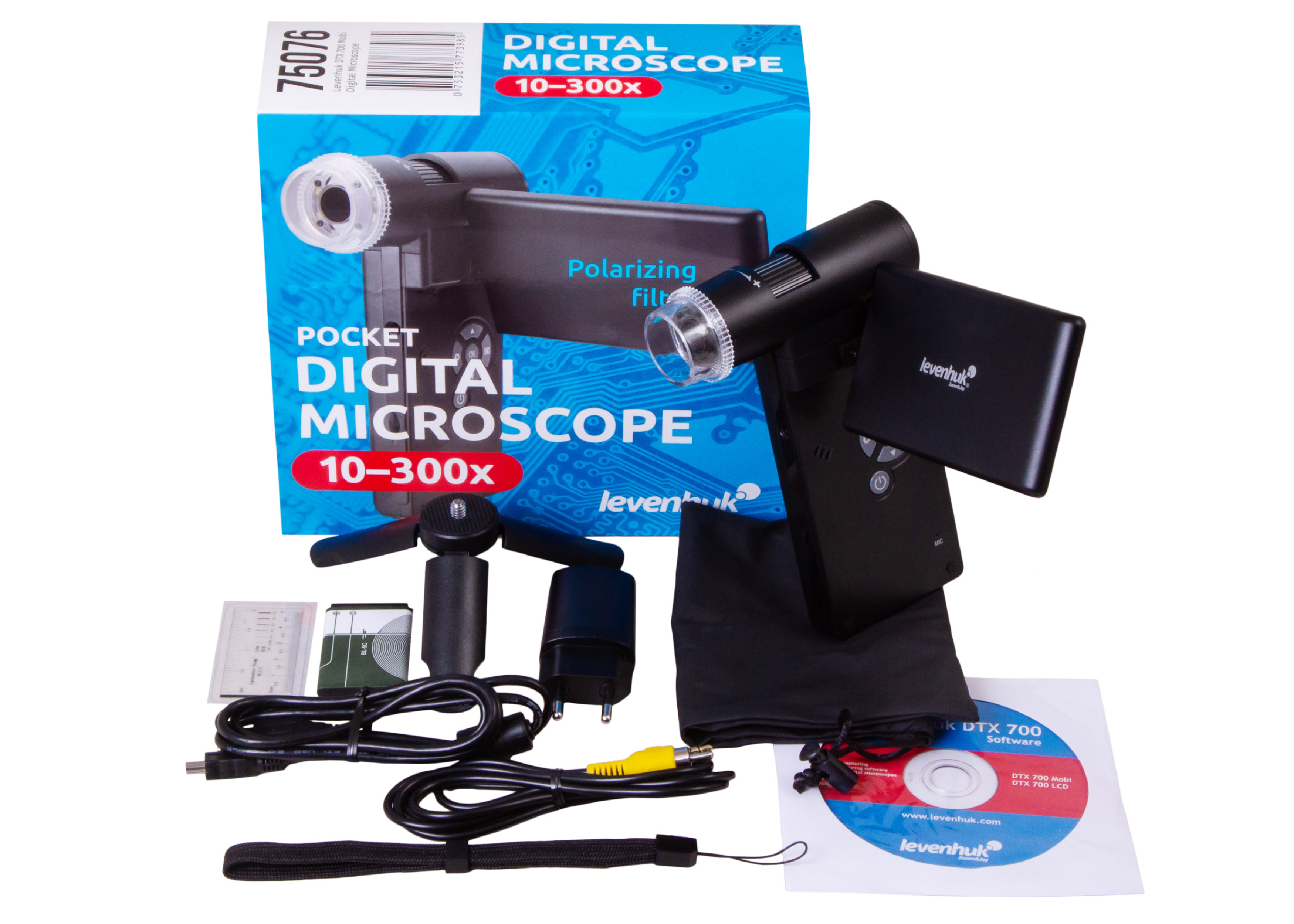 Микроскоп цифровой Levenhuk DTX 700 Mobi