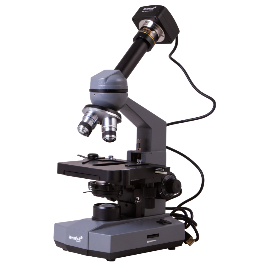 Микроскоп Levenhuk D320L PLUS, 3,1 Мпикс, монокулярный