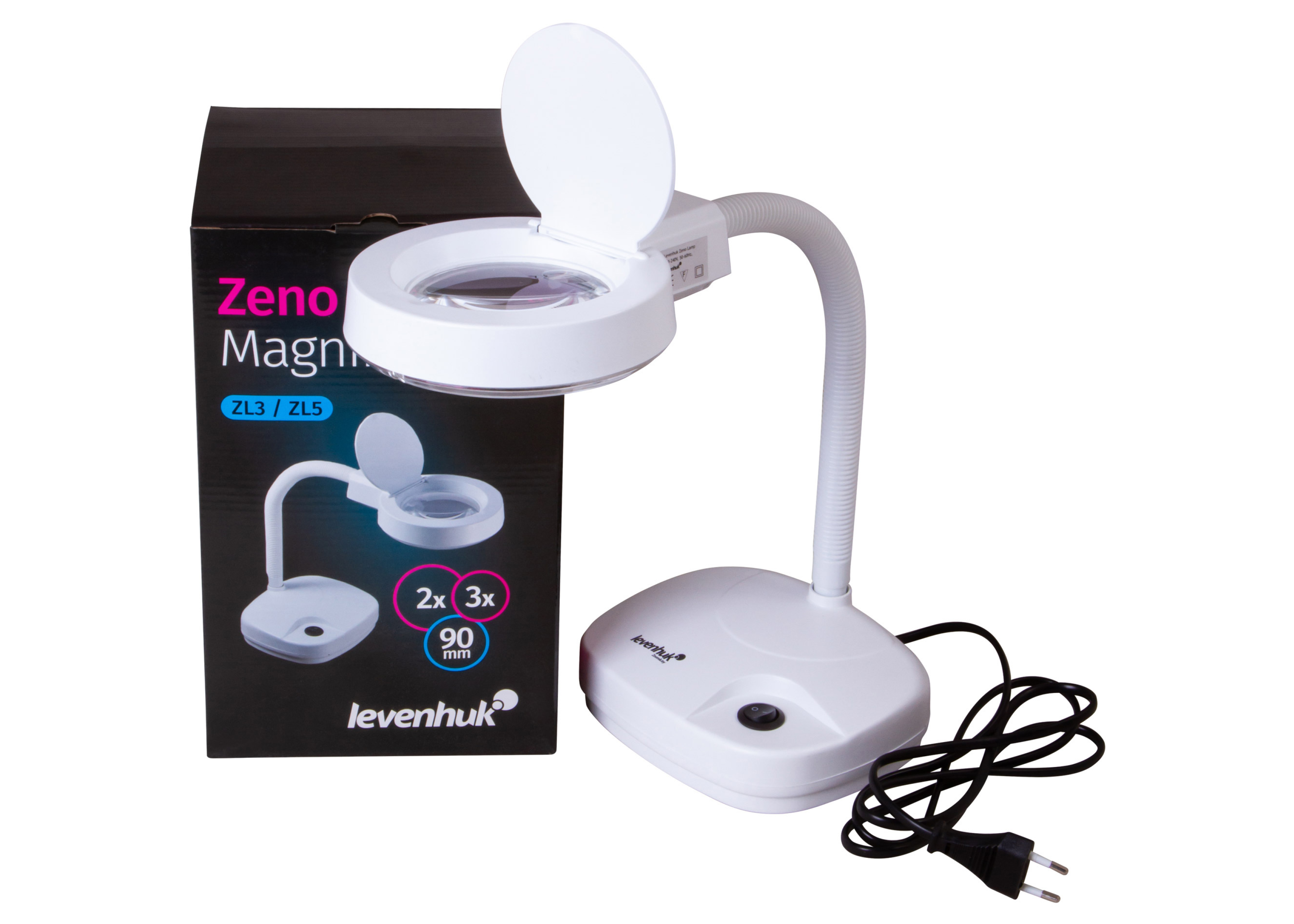 Лупа-лампа Levenhuk Zeno Lamp ZL5 LED
