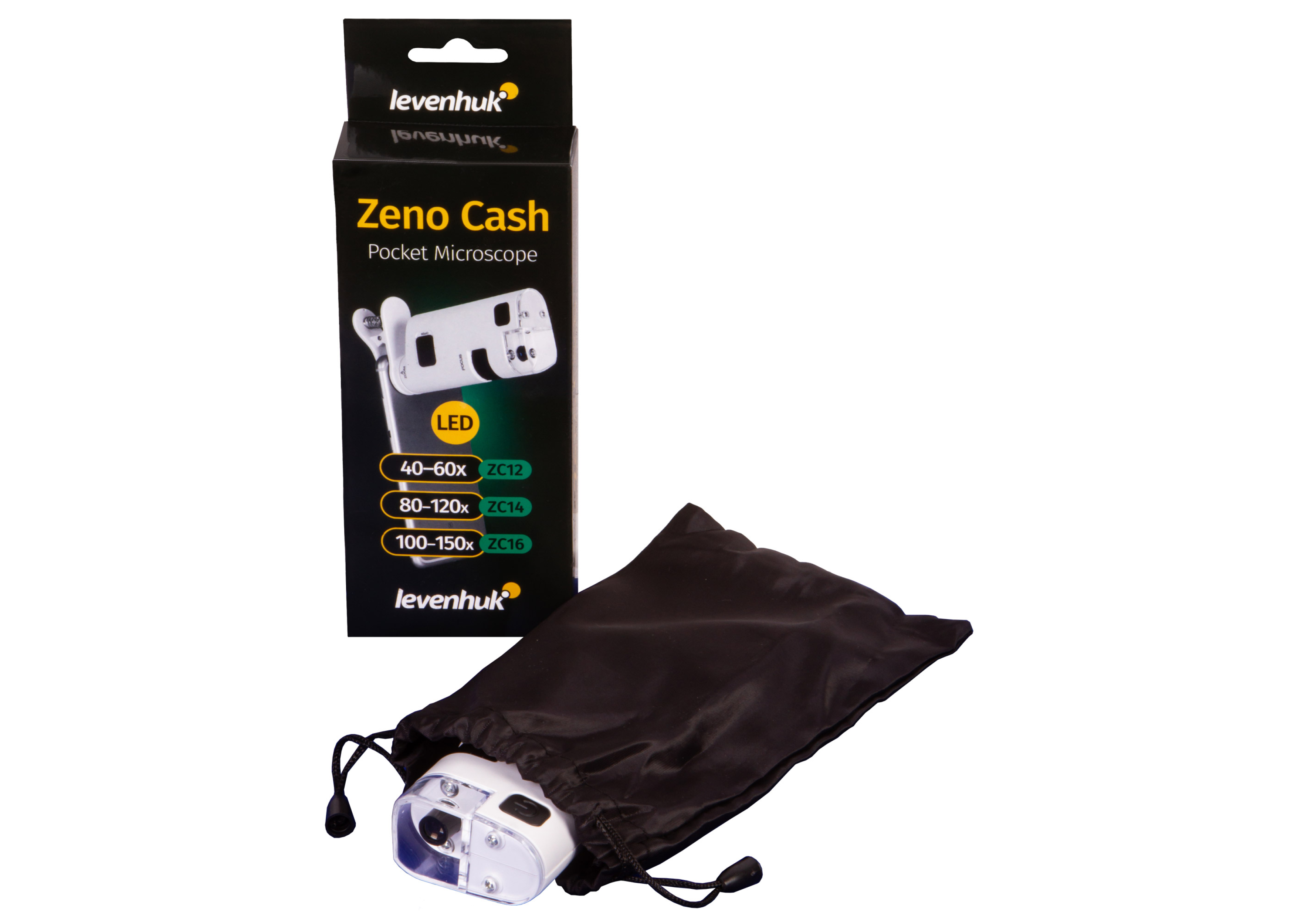 Мікроскоп кишеньковий Levenhuk Zeno Cash ZC12