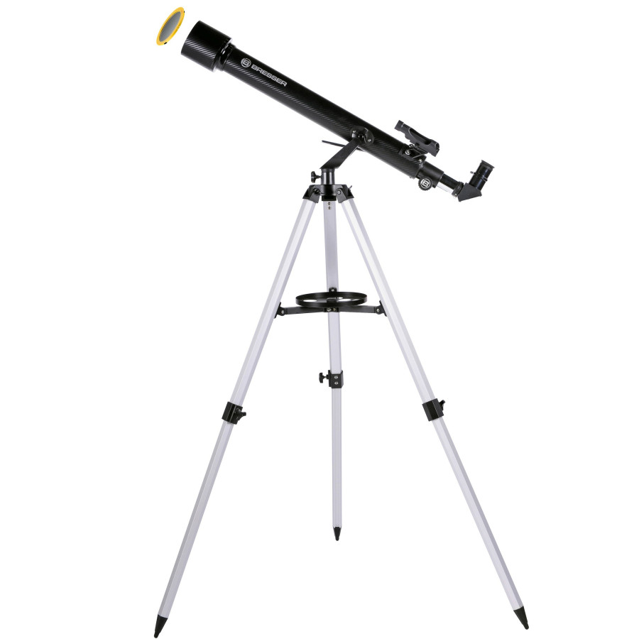 Телескоп Bresser Arcturus 60/700 AZ Carbon з сонячним фільтром та адаптером для смартфона