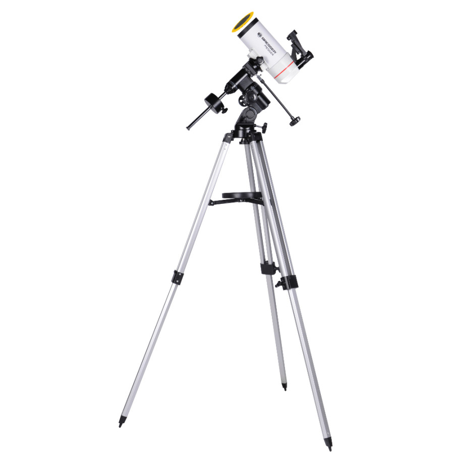 Телескоп Bresser Messier MC-90/1250 EQ3 з сонячним фільтром та адаптером для смартфона