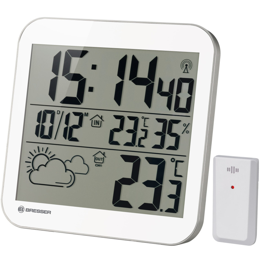 Метеостанція Bresser MyTime XL White