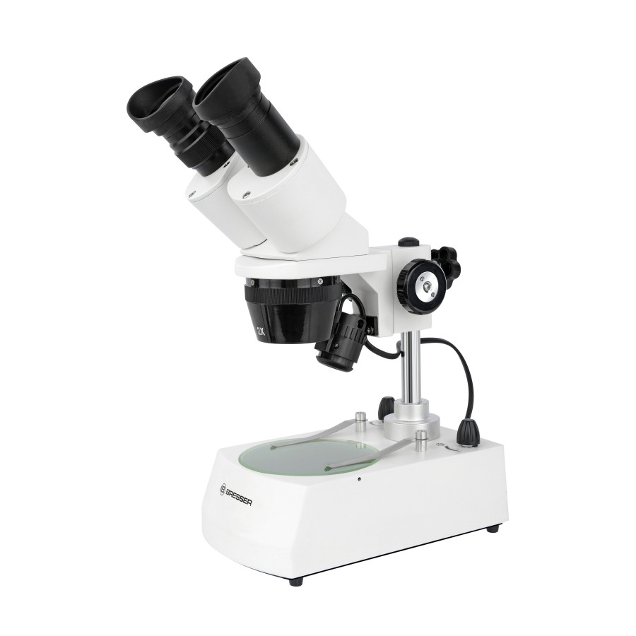 Мікроскоп Bresser Erudit ICD Stereo 20x-40x з кейсом і адаптером для смартфона