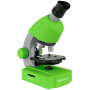 Мікроскоп Bresser Junior 40x-640x Green з набором для дослідів