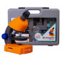 Мікроскоп Bresser Junior 40x-640x Orange з кейсом і набором для дослідів