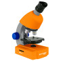 Мікроскоп Bresser Junior 40x-640x Orange з кейсом і набором для дослідів