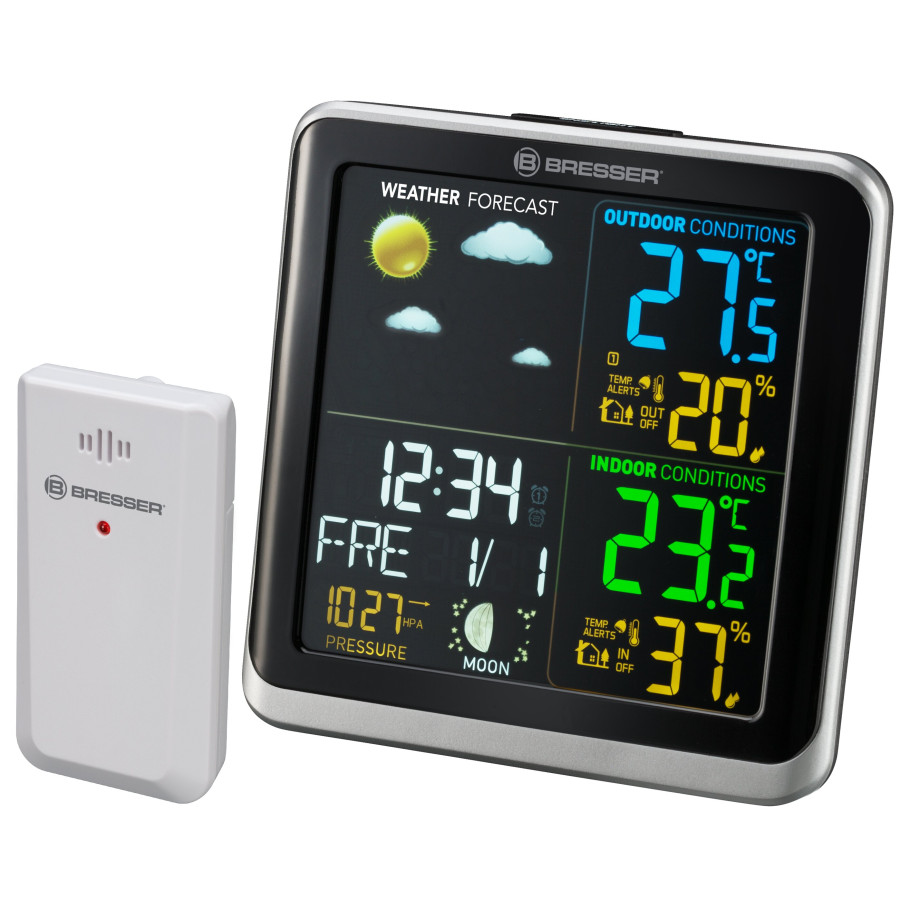 Метеостанція Bresser ClimaTemp TB Сolour