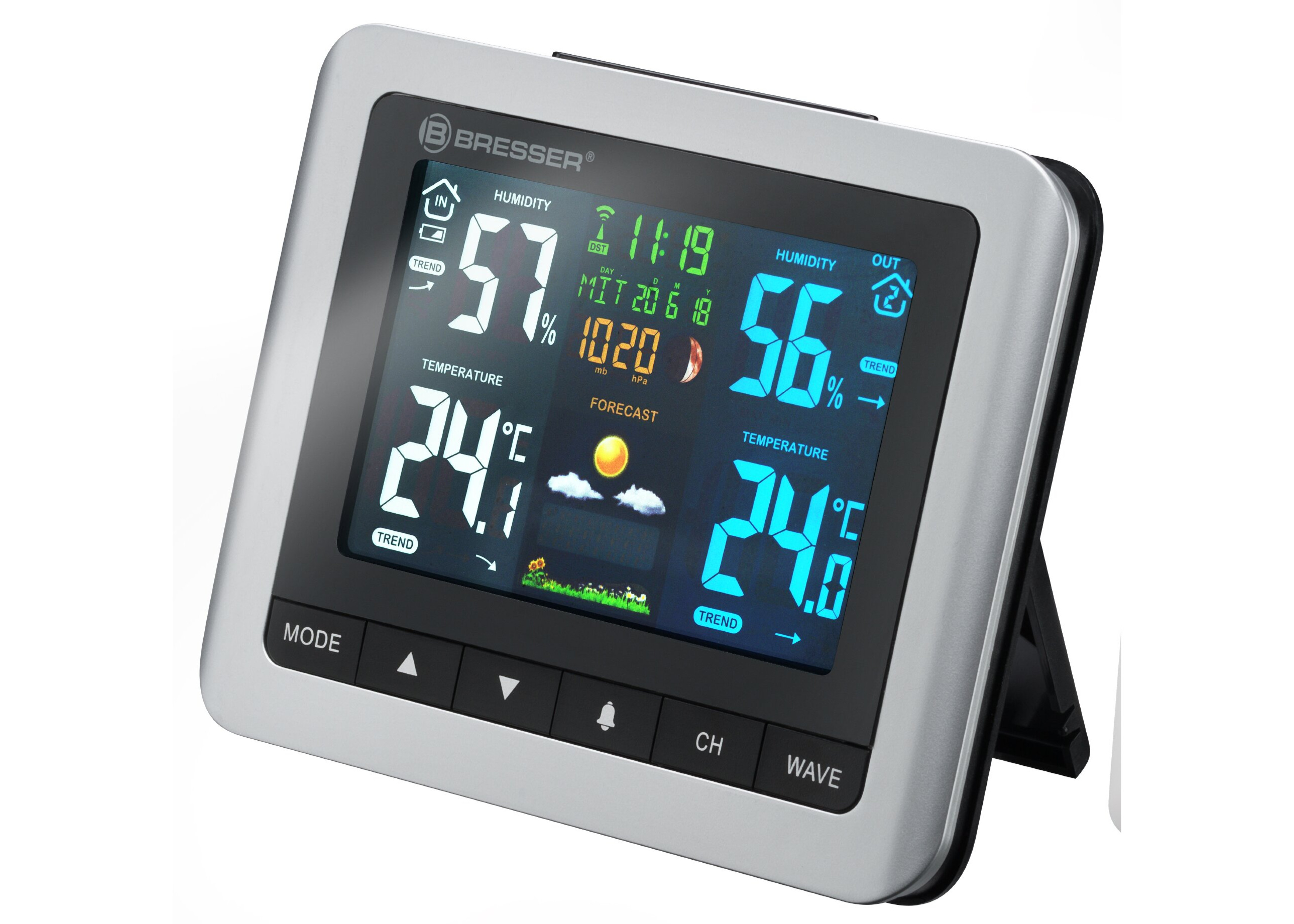 Метеостанція Bresser MeteoTemp WTM Color