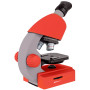 Мікроскоп Bresser Junior 40x-640x Red з набором для дослідів