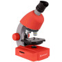 Мікроскоп Bresser Junior 40x-640x Red з набором для дослідів